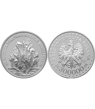 300.000 zł, 50 rocznica Powstania w Getcie Warszawskim
