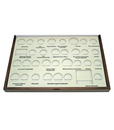 Kaseta do przechowywania monet srebrnych i 2zł GN z roku 2005