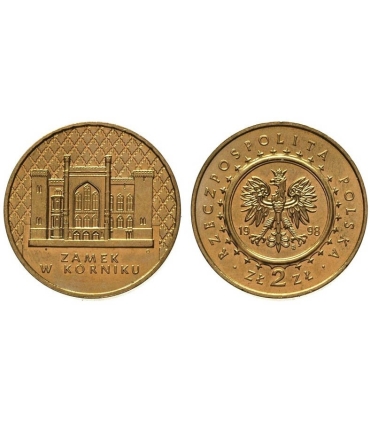 2 zł GN, Zamek w Kórniku  - monety okolicznościowe 2 zł