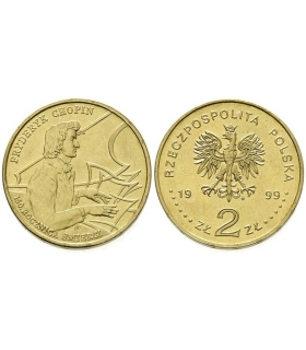 2 zł GN, Fryderyk Chopin, 150 rocznica śmierci