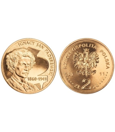 2 zł GN, Ignacy Jan Paderewski, 2011