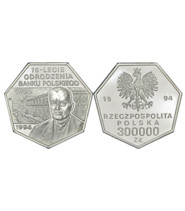 300 000 zł, 70-lecie odrodzenia Banku Polskiego