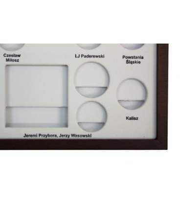 Kaseta do przechowywania monet srebrnych i 2zł GN z roku 2011