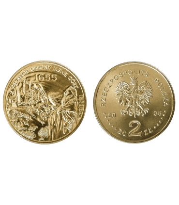 2 zł GN, 350-lecie obrony Jasnej Góry, 2005 - monety okolicznościowe