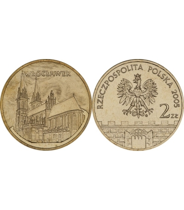 2 zł GN, Włocławek, 2005 - monety okolicznościowe numizmatyczne