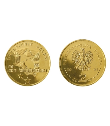 2 zł GN, Wstąpienie Polski do Unii Europejskiej, 2004 - monety okolicznościowe 2