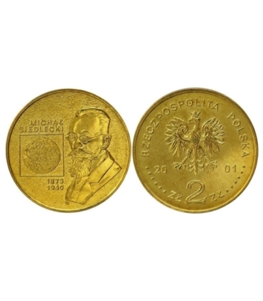 2 zł GN, Michał Siedlecki (1873-1940), 2001 - monety okolicznościowe 2 zł