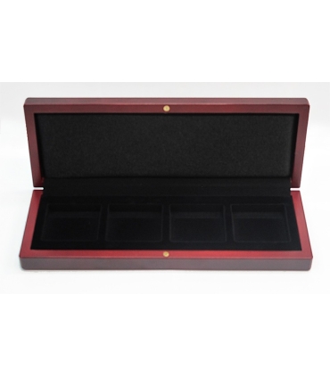 Etui na cztery monety w kapsułach quadrum