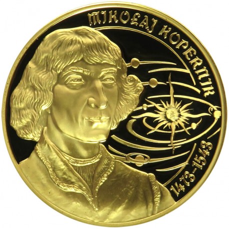 Medal, Wielcy Polacy, Mikołaj Kopernik, certyfikat