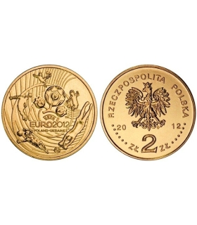 2 zł Euro 2012 Mistrzostwa Europy w Piłce Nożnej Polska Ukraina