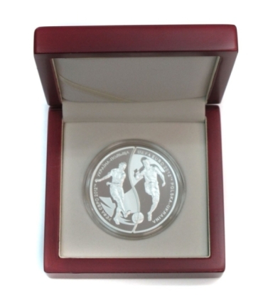 10 złotych + 10 hrywien wspólny polsko-ukraiński zestaw monet na Euro 2012