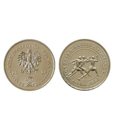 2 zł GN, Igrzyska XXVIII Olimpiady – Ateny 2004 monety okolicznościowe 2 zł