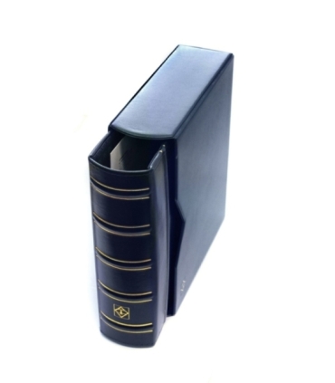 Album do banknotów OPTIMA GIGANT firmy Leuchtturm, ciemny błękit