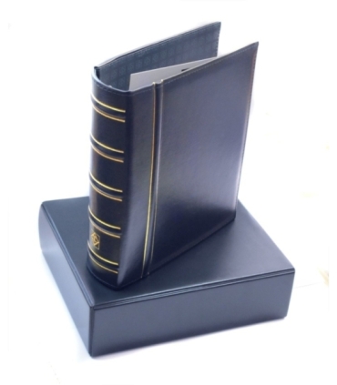 Album do banknotów OPTIMA GIGANT firmy Leuchtturm, ciemny błękit