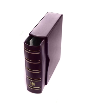 Album do banknotów OPTIMA GIGANT firmy Leuchtturm, bordo