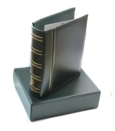 Album do banknotów OPTIMA GIGANT firmy Leuchtturm, zieleń