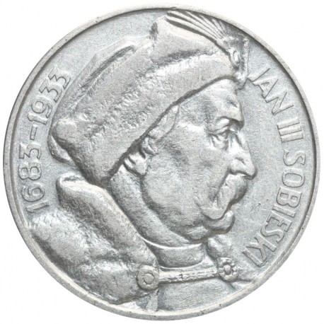 10 zł Jan III Sobieski 1933, stan 2