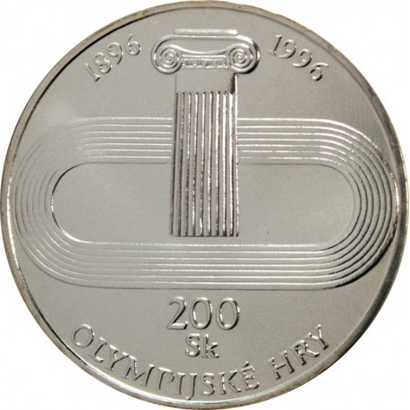 Słowacja 200 Sk 1996 rok, Letnia Olimpiada