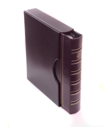 Album do banknotów GRANDE firmy Leuchtturm, bordo