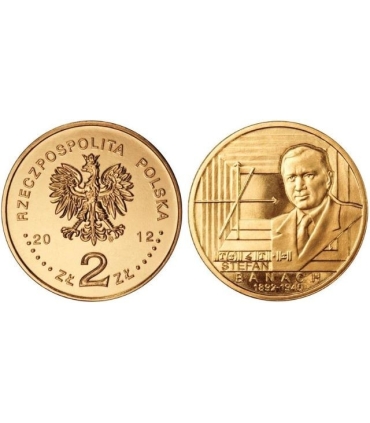 2 zł GN, Stefan Banach, 2012, Monety 2 zł GN - 2012