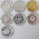 Kolekcja Replik Królewskich monet polskich - 7 numizmatów, Srebro Ag925