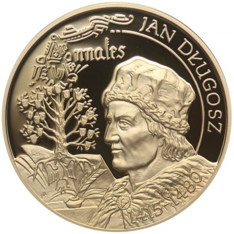 Medal, Wielcy Polacy, Jan Długosz 1415 - 1480