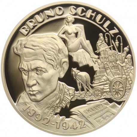 Medal, Wielcy Polacy, Bruno Schulz 1892 - 1942