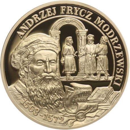 Medal, Wielcy Polacy, Andrzej Frycz Modrzewski 1503 - 1572