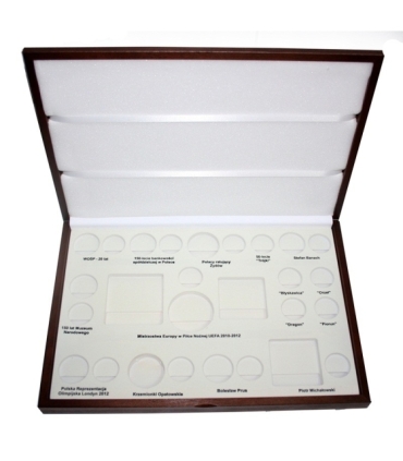 Kaseta do przechowywania monet srebrnych i 2zł GN z roku 2012