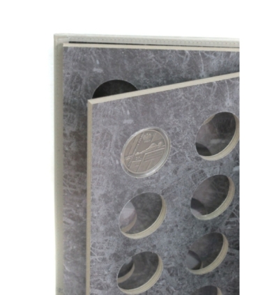 Album na 45 monet srebrnych 20 złotowych, skórzana oprawa