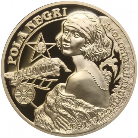 Medal, Wielcy Polacy, Pola Negri 1897 - 1987