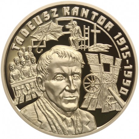 Medal, Wielcy Polacy, Tadeusz Kantor 1915 - 1990