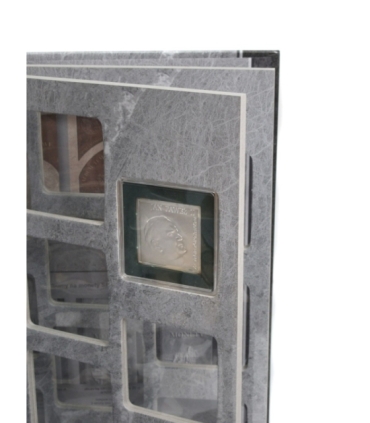 Album na 40 monet srebrnych w klipie NBP, twarda oprawa