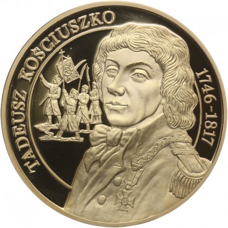 Medal, Wielcy Polacy, Tadeusz Kościuszko 1746 - 1817