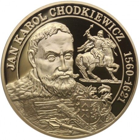 Medal, Wielcy Polacy, Jan Karol Chodkiewicz 1560 - 1621