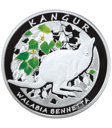 20 zł + 1$ Kangur – Walabia Bennetta/Kangur olbrzymi