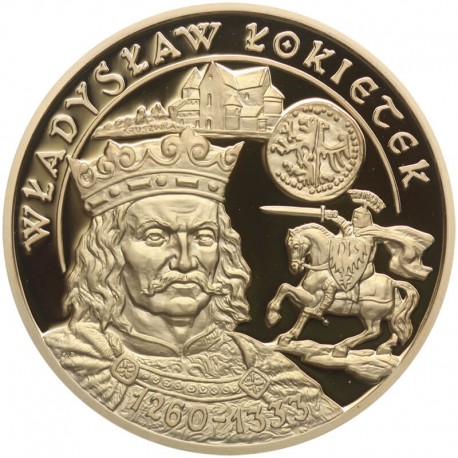 Medal, Wielcy Polacy, Władysław Łokietek 1260 - 1333