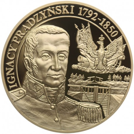 Medal, Wielcy Polacy, Ignacy Prądzyński 1792 - 1850