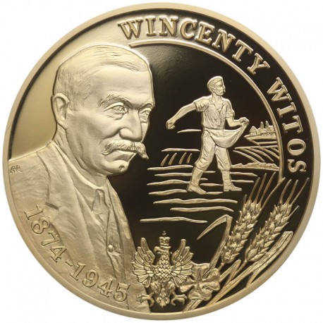 Medal, Wielcy Polacy, Wincenty Witos 1874 - 1945