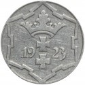 Wolne Miasto Gdańsk, 1923, 10 fenigów, stan 3-