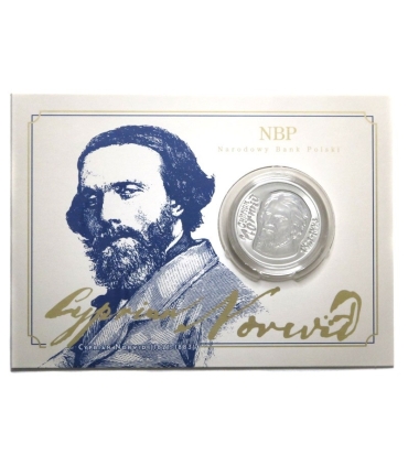 10 zł, Cyprian Norwid, blister, 2013