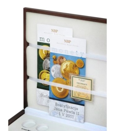 Kaseta do przechowywania monet srebrnych i 2zł GN z roku 2000