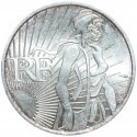 Francja 5 euro, 2008 Siewca, srebro Ag500
