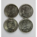 4 x 10 złotych, Bolesław Prus, PRL, stan 1-, 2x1975, 1982, 1984