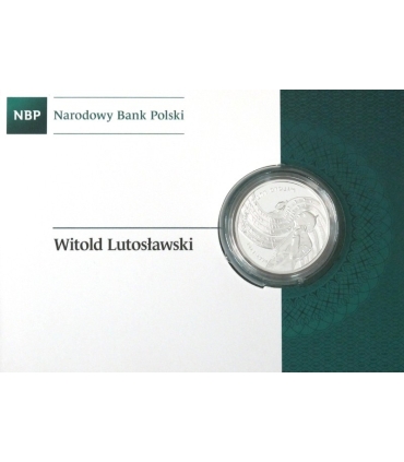 10 zł, Witold Lutosławski, blister, 2013