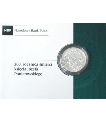 10 zł, 200 rocznica śmierci Józefa Poniatowskiego