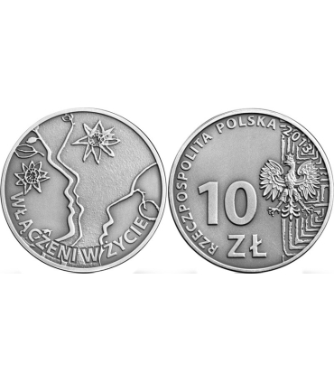 10 zł, "Włączeni w życie", blister, 2013
