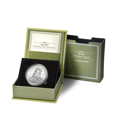 50 zł Skarby Stanisława Augusta – Kazimierz Wielki