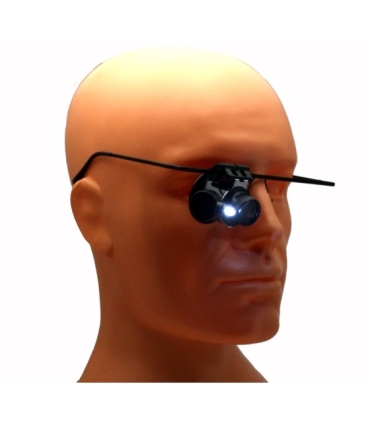 Lupa nagłowna (20x) z podświetleniem