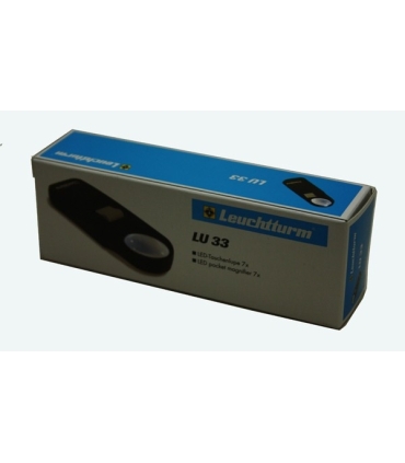 Lupa z powiększeniem x7 ze zintegrowaną lampą LED